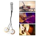 Piezo Contact Microphone 3 Transducer Pickups with end pin jack for Kalimba. 