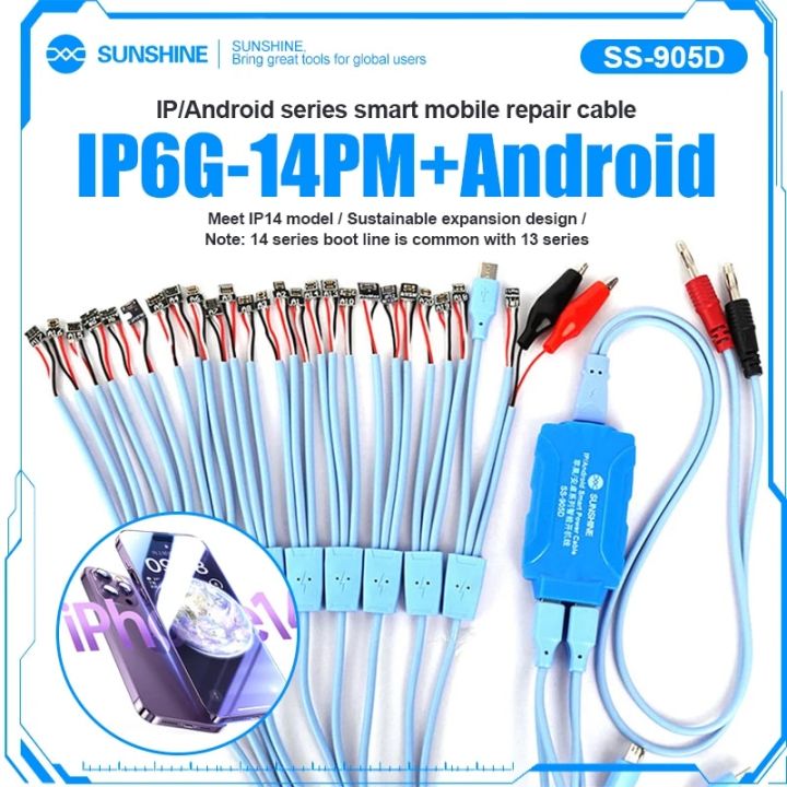 Sunshine%20SS-905D%20SS-908E%20Iboot%20DC%20Power%20Supply%20Android%20Mobile%20Phone%20Repair%20Cable%20For%20iPhone%206%20-%2013%2014%20Pro%20Max%20Battery%20Boot%20Cable%20-%20Image%202