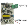 230V AC to 12V DC (2.5A) Converter Modules 3Pcs. 