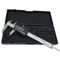 NEW 【Too much love!】0-100mm 4inch stainless steel digital vernier caliper pocket plastic caliper mini gem caliper micometer thickness measure tool. 