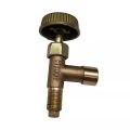 Propane Heater Valve Brass Gas Control Needle Valve With Knob. 