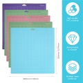 5Pack Cutting Mats for Cricut Maker 3/Maker/Explore 3 (12X12 Inch). 