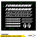 Stickers For Mountain Bike Foot Cycle Helmet  TOMAHAWKSticker. 