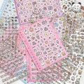Telado Sticker Book Cute Cartoon Material Notebook s Sticker for Kids Notebook Guka Decorative Small Models. 