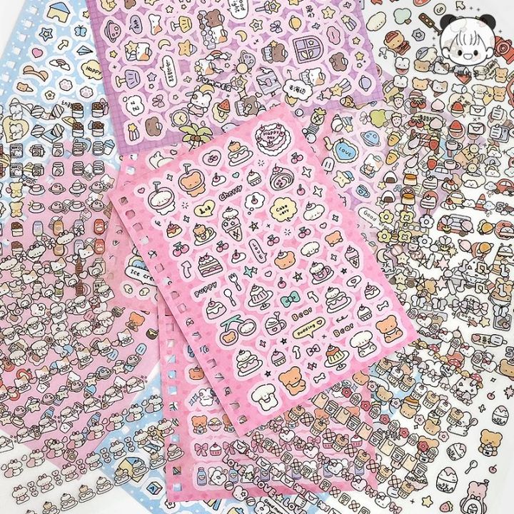 Telado%20Sticker%20Book%20Cute%20Cartoon%20Material%20Notebook%20s%20Sticker%20for%20Kids%20Notebook%20Guka%20Decorative%20Small%20Models%20-%20Image%203
