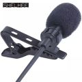 Portable Mini Microphone Headset Lapel Clip on 3.5mm lavalier microphone sfor Speech Teaching Studio Lound Speaker. 