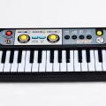 37 Key Small Electronic Keyboard Piano Musical Toy Mic Records for Children 3737 - Black. 