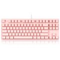 Gaming Mechanical Keyboard Game Anti-ghosting  RGB Mix Backlit Blue Switch 87key teclado mecanico For Game Laptop PC. 