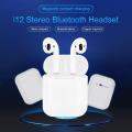 New I12 Tws Airpod Earbuds White Inpods 12 tws 5.0 pods Further I7s tws, i11 tws, i15 tws, Air dots, pro 4, pro 5, realme. 