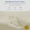 Geepact Lumbar Pillow Seat Cushion Soft Memory Foam Lumbar Support Back Massage Relieve Pain Waist Cushion Ergonomics. 