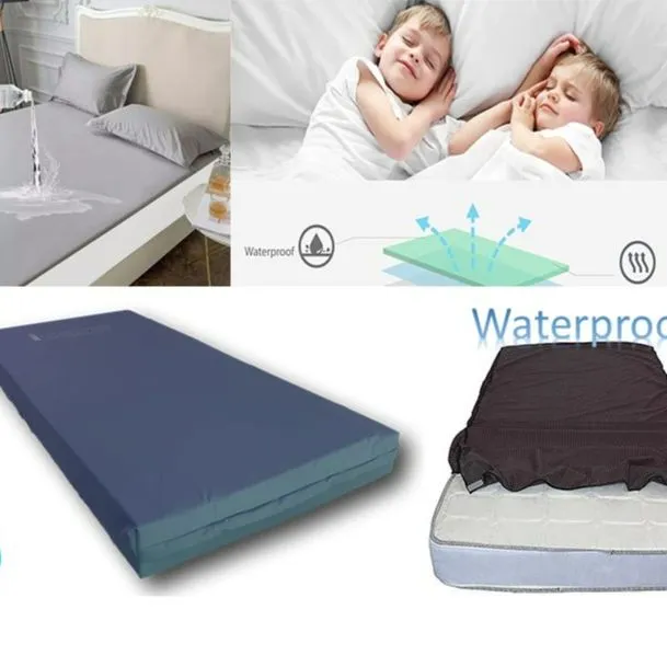 Rexin Cover With adjustable for bed  ,Elasticated ,washable Mattress cover  For Home, Hospital, Hotel Bed Protector | Mattresses Cover