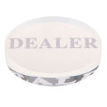 【The Timber Loft】Poker Dealer Button Acrylic PokerStars Dealer for Poker Cards Game 56mm Best. 
