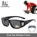 LouisWill Sunglasses Polarized Lenses Sunglasses Night Vision Driving Sunglasses Sport Sunglasses Outdoor Sport Riding Cycling Sunglasses Activities Eyewear Driving Fishing Eyewear Sun Glasses. 