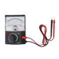 AC 2.5V-500V Volt Ohm Testing Analog Multimeter Multitester Black. 