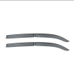 Side Window Deflector/Door Visor/Wind Guard/Rain Guard Compatible with Wagon r 2014 / 2015. 