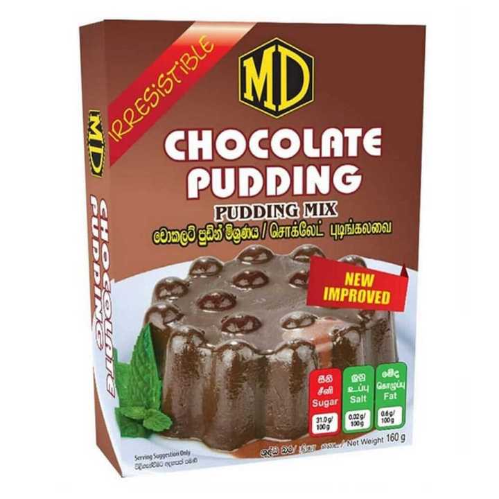 MD Chocolate Pudding Mixes 160G Pkt