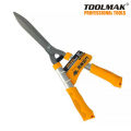 TOOLMAK Hedge Shears Wavy Blade 530mm for Trimming Borders, Plant Cutting, Bushes, Garden Shears Clippers with Aluminum Ergonomic Comfortable Handle. 