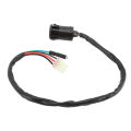 ATV Ignition Switch Durable Direct Replace 4 Wire Ignition Key Switch for Sportrax 400 400EX 2x4. 
