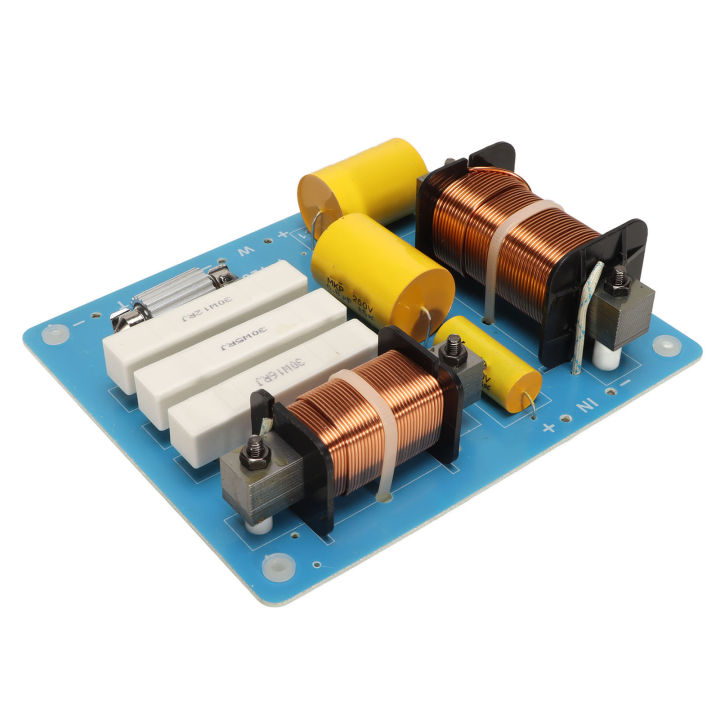 2 Way Crossover Filter 800W Maximum Treble Bass Professional Frequency ...