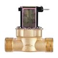 1/2 inch Ac 220V Normally Closed Brass Electric Solenoid Magnetic Valve for Water Control Chemical Liquid Industry Pumps. 