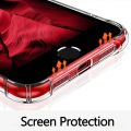 iPhone 7 Back Cover Transparent Silicone Shockproof Case For iPhone 7 Case Bumper Camera Guard Protection For Boys Girls. 