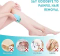 Colorful Crystal Hair Remover for Men and Women, Painless Epilator with Exfoliation, Washable Hair Removal Tool for Smooth Arms, Legs, and Back. 