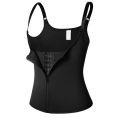 Adjustable Hook Waist Slimming Belt Corset Zipper Sauna Belt Cellulite Cincher Body Shaper Belly Tummy Abdomen Control Burn Fat (S). 