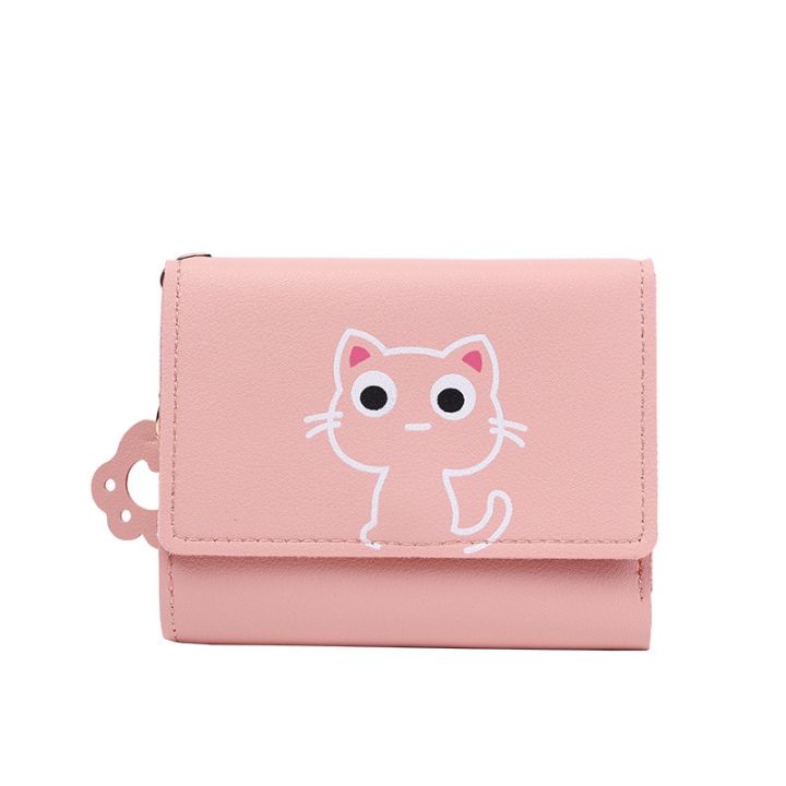 2023%20New%20Women's%20Wallet%20Cute%20Cat%20Short%20Wallet%20Leather%20Small%20Coin%20Purse%20Girls%20Money%20Bag%20Card%20Holder%20Ladies%20Female%20Hasp%20Wallet%20-%20Image%206