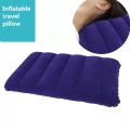 Soft Air Travel Pillow High-Quality Air Pillow for Comfortable Travel and Rest Higher Inflatable Air Pillow Travel Inflatable Velvet Air Pillow Camping Trip Pillow 224. 