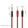 6.35mm 1/4 to Banana Plug Speaker Cable, 6.35mm 3 Pole Speaker. 