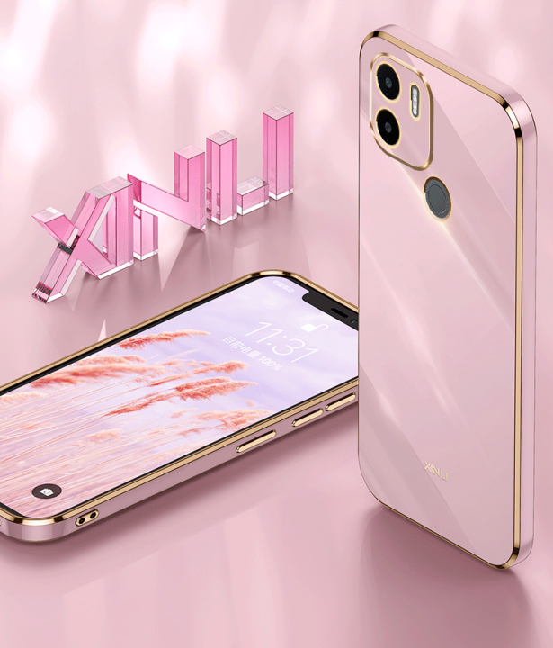 COROGI%20for%20Xiaomi%20Redmi%20A1%20Plus%20Back%20Cover%20Luxury%206D%20Plating%20Frame%20Square%20Shiny%20Cases%20Camera%20Lens%20Protection%20Soft%20Silicone%20Protective%20Phone%20Case%20for%20Girl%20Boy%20-%20Image%205