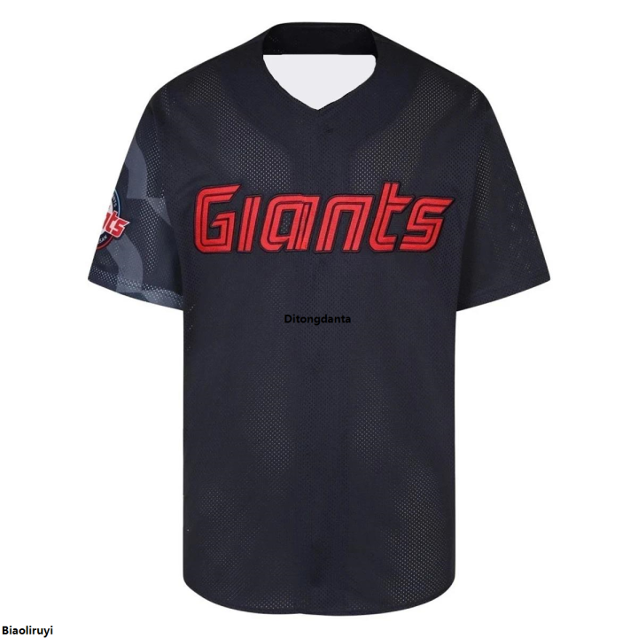 T-Shirt%20Men's%20Streetwear%20Performance%20Biaoliruyi2025%20KBO%20Baseball%20Jersey%20Unisex%20Breathable%20Vintage%20Style%20Loose%20Fit%20Game-Day%20Must-Have%20-%20Image%208