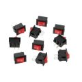 Square Red Rocker Switch 12V DC 2-Pin On/Off Car/Boat/Truck/Motorcycle in Daraz Flyer. 