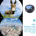 APEXEL 18X Telescope Zoom Lens Monocular Mobile Phone Camera Lens for IPhone Samsung Smartphones for Camping. 
