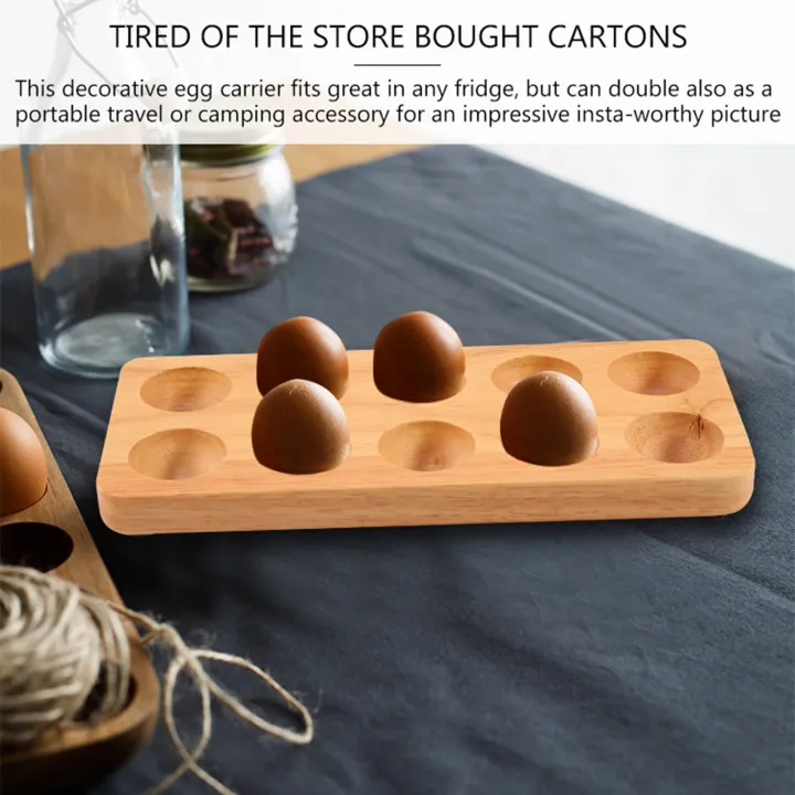NAMUNY%20Egg%20Tray%20Wooden%20Egg%20Holder%20for%20Eggs%20Usable%20in%20Kitchen%20Refrigerator,%20or%20Countertop%20for%20Display%20or%20Storage,%20Holds%2010%20Eggs%20-%20Image%202