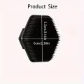 Gentle Silicone Facial Scrubber - Fragrance-Free, Long-Lasting Exfoliating Face Cleanser & Soft Massage Pad for Men's Bathroom Essentials. 