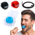 Jaw Exerciser Fitness Face Masseter Double Chin Remover Food Grade Silicone Ball Facial Muscles Trainer V Face Lifting Machine. 