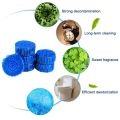 Blue Toilet Blocks Toilet Tank Cleaning Agent, Efficient Cleaning, Won't Damage the Toilet Bowl, Convenient Deodorant, Toilet Cleaner, Detergent, Toilet Cleaner, Daily Use, Cleaning, Toilet Tank, Toilet Cleaning. 
