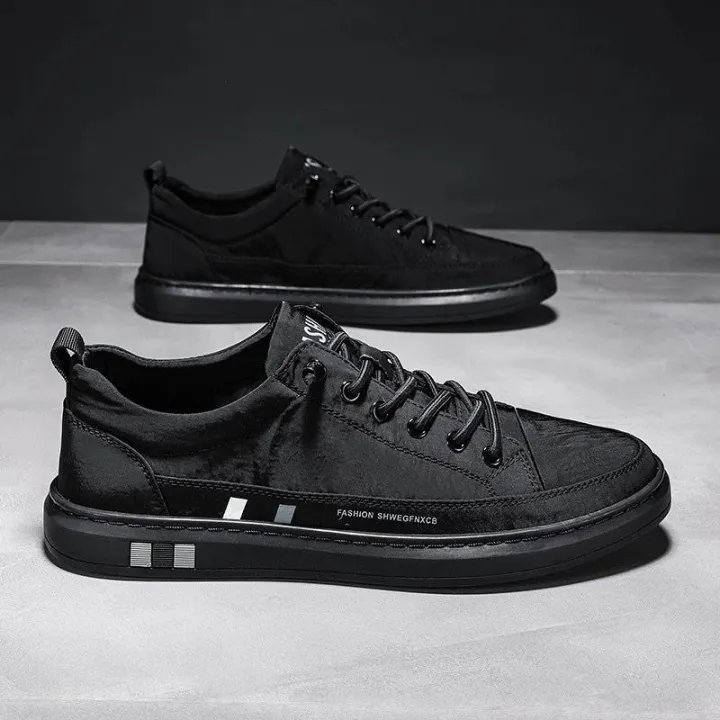 Ice%20Silk%20Cloth%20Men's%20Shoes2023New%20Korean%20Style%20Summer%20Breathable%20Men's%20All-Match%20Casual%20Sneakers%20Board%20Shoes%20Trendy%20Canvas%20Shoes%20-%20Image%202