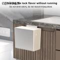 Cabinet Door Hanging Trash 6l Hanging Trash with Lid Large Capacity Modern Wall Cabinet Door under Sink Mount Waste Rubbish Gaage Storage Bin Kitchen Supplies under Sink Hanging Trash. 