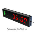 Gym Timer Meter Clock Wall Mounted LED Digital Rewind Sticky Hook Remote Control for Kitchen Timer Sports Stopwatch. 