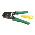 Network Cable Crimping Tool 4P4C 6P4C RJ11 8P8C RJ45 3 In 1 Modular Crimping Tool With Wire Stripping Knife. 