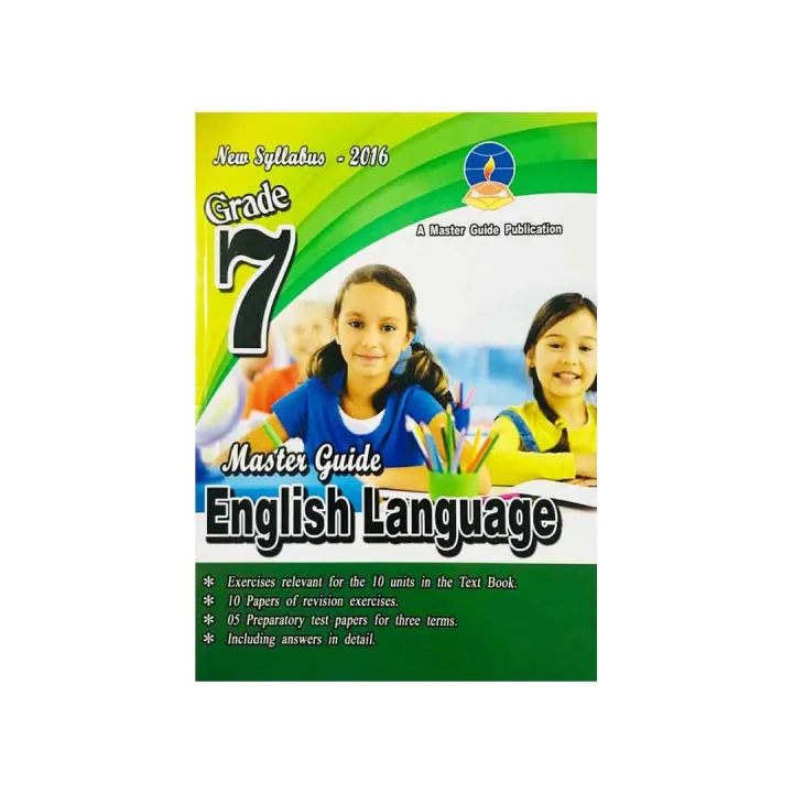 Master Guide Publications Grade 7 English Book | Daraz.lk