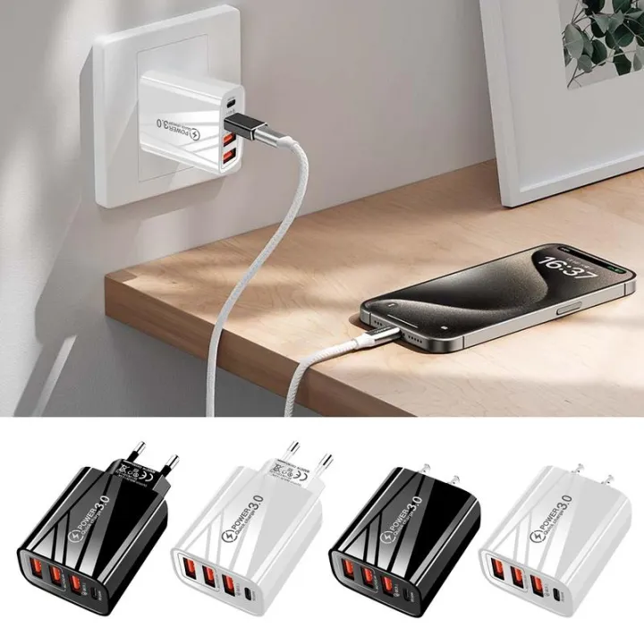 USB Charger Block Fast Multiport Charging Blocks Consumer Electronics ...