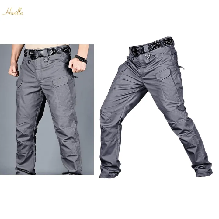 Men's%20Streetwear%20Fashion%20Casual%20Hip%20Hop%20Cargo%20Pants%20Amy%20Hiking%20Trousers%20for%20Outdoor%20Gray_L%20-%20Image%205