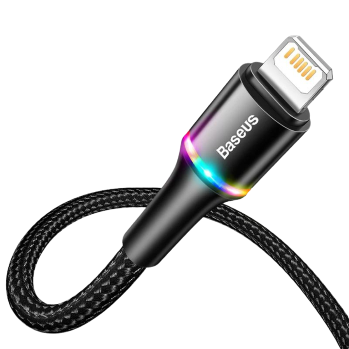 Baseus USB Cable For iPhone Charger Fast Data Charging Mobile