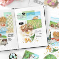 Mr. Paper PET waterproof tape six sections long tape handbook material decorative beauty tape DIY photo frame magazine album. 