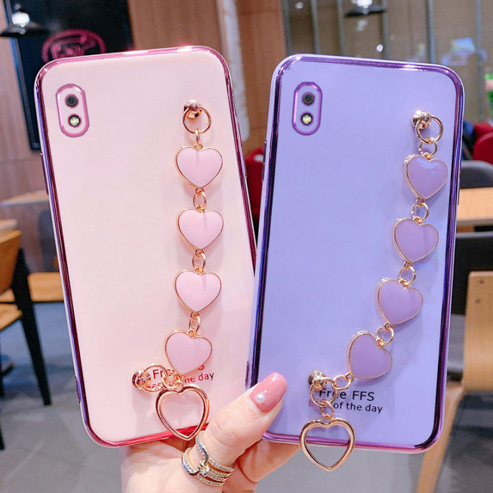For%20Samsung%20Galaxy%20A10%20Back%20Cover%20+%20Love%20Heart%20Bracelet%20Luxury%20Glossy%20Shiny%20Plating%20Bumper%20Ladies%20Case%20Soft%20Silicone%20Protective%20Phone%20Cases%20-%20Image%205