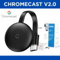 Google Chromecast G12 4K Wireless Display Dongle | AirPlay & Miracast | 5GHz WiFi. 