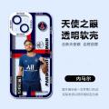 Case For IPhone 11 12 Pro Max 13 Mini 6 6S Plus 6+ Phone Case Soft Clear TPU Football Player Messi Cristiano Ronaldo Neymar Kai Havertz Camera Protective Luxury Shockproof Anti-falling Cartoon Full Protection Anti-Knock Fashion Cute. 